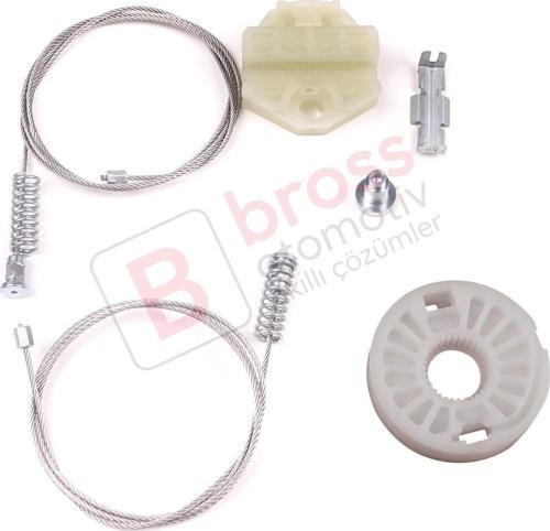 Opel Vectra B J96 1995-2004 4/5 Door İçin Elektrikli Arka Sağ veya Sol Kapı Cam Kriko Tamir Seti