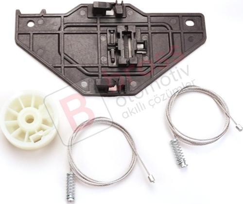 Peugeot Partner Citroen Berlingo MK2 B9 2008-2018 9221ER İçin Elektrikli Ön Sol Cam Kriko Tamir Seti