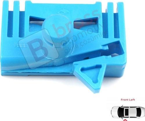 Renault Clio 2 Coupe İçin Ön Sol Kapı Cam Kriko Tamir Klipsi 7700842247