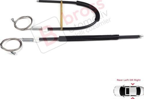 Seat Toledo MK4 KG3 2012-2019 Skoda Rapid 2012-2022 5JA839461 İçin Arka Cam Kriko Tamir Seti