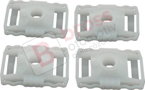 Renault Fluence İçin 4 Adet Pencere Regülatörü Sürgülü Mil Klipsi