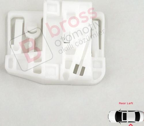 Renault Megane MK2 İçin Arka Sol Kapı Cam Kriko Klipsi