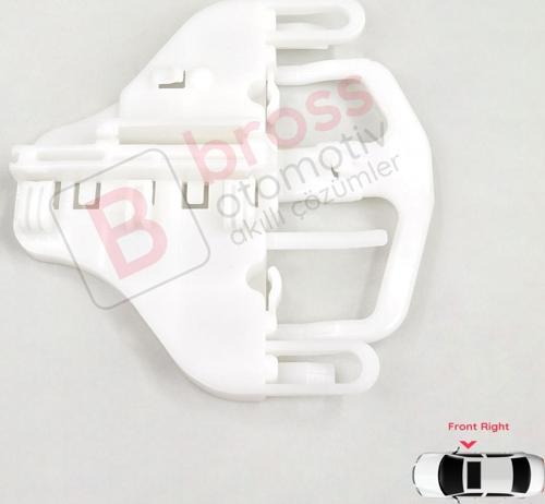 Dodge Nitro Jeep Liberty KK 2006-2012 68004820AA İçin Elektrikli Ön Sağ Cam Kriko Tamir Ayağı