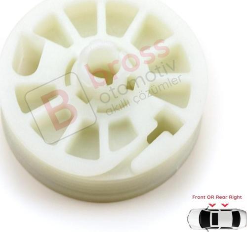 V1BWR5455 Kia Optima MK4 JF 2016-2020 için Sağ Cam Kriko Gergi Makarası 82481D4000 83481D4000