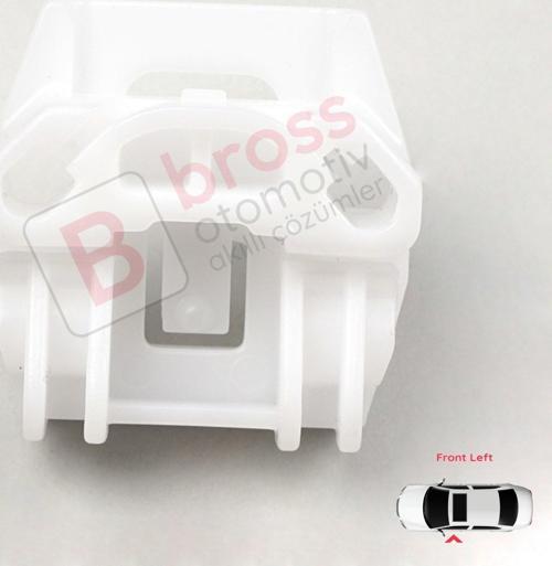 VW Peugeot İçin Ön Sol Kapı Cam Kriko Klipsi 1J4837462F