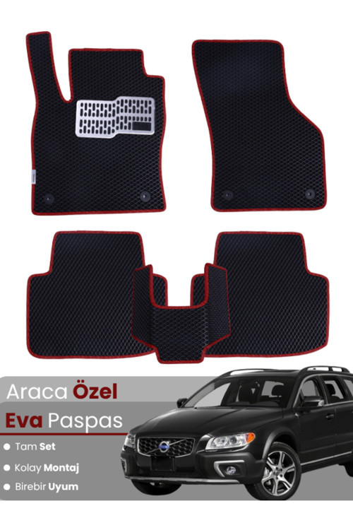 Volvo Xc70 (2007-2016) Uyumlu Eva Paspas Tam Set–Oto Paspas,Araca Özel,Tam Koruma,Kolay Montaj