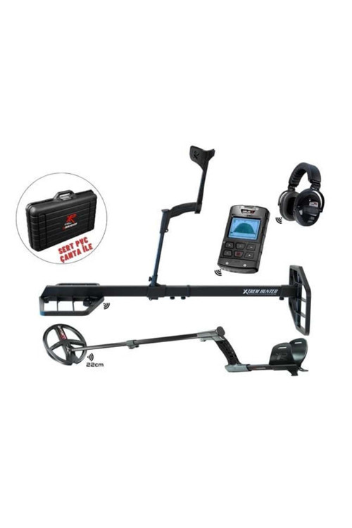 Hunter Dedektör-22Cm Fmf Başlık 2 Ana Kontrol Ünitesi Ve Wsa2Xl Kulaklık (Double Paket)