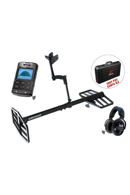 Xtrem Hunter Metal Dedektör-Xtr-115 Başlık, 2 Ana Kontrol Ünitesi Ve Wsa2Xl Kulaklık
