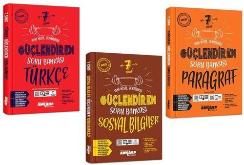 Ankara 7. Sınıf Türkçe + Paragraf + Sosyal Güçlendiren Soru Seti 3 Kitap 2023