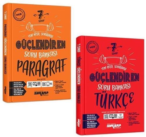 Ankara 7. Sınıf Türkçe + Paragraf Güçlendiren Soru Seti 2 Kitap 2023