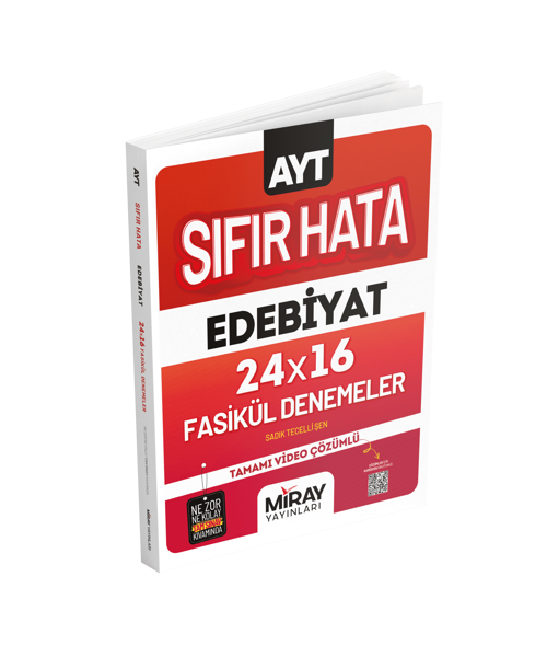 Miray 2024 Ayt Edebiyat 16 Sıfır Hata Deneme