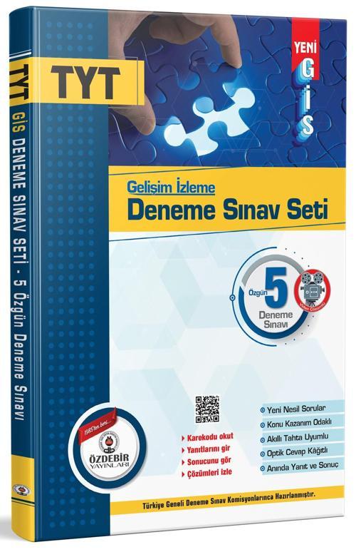 Özdebir Yayınları 2024 Tyt 5 Li Gelişim İzleme Sınavı Deneme Sınav Seti