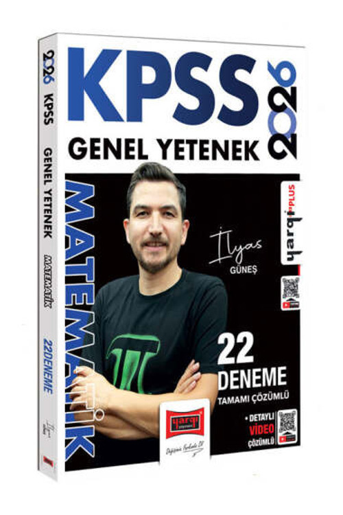 2026 KPSS Genel Yetenek Tamamı Çözümlü Matematik 22 Deneme (İlyas Güneş)