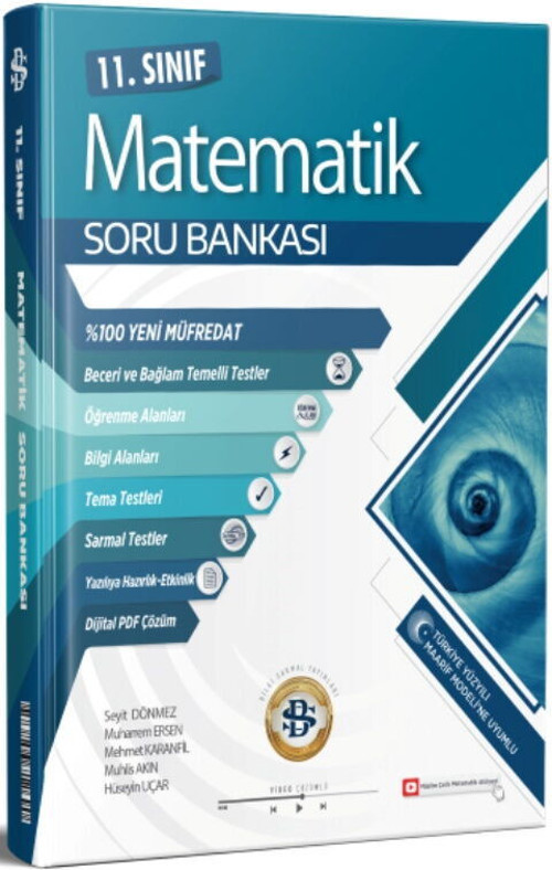 Bilgi Sarmal 11. Sınıf Matematik Maarif Soru Bankası %100 Yeni Güncel Maarif Müfredat 2027