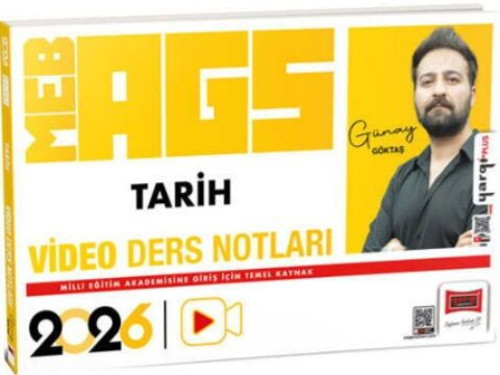 2026 MEB AGS Öğretmen Adayları İçin Tarih Video Ders Notları