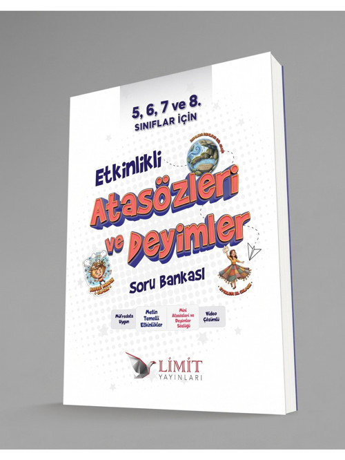 Limit Yayınları 5. 6. 7. ve 8. Sınıf Limit Etkinlikli Atasözleri ve Deyimler Soru Bankası 2026-2027
