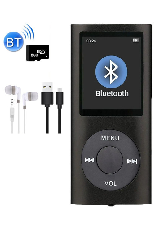 5007MP 8GB Tf Kart Hediyeli Metal Mp3 Player Renli Ekranlı Fm Radyolu Bluetoth lu Hafıza Kartı Girişli Müzik