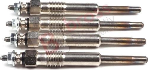Fiat Citroen Peugeot 1.5 1.9 için 4 Adet Isıtma Bujisi GX90, 0100226371