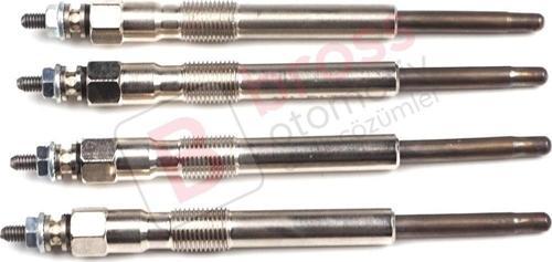 için 4 Adet Isıtma Bujisi GX120, 100226246 Citroen Peugeot 2.5 TDI