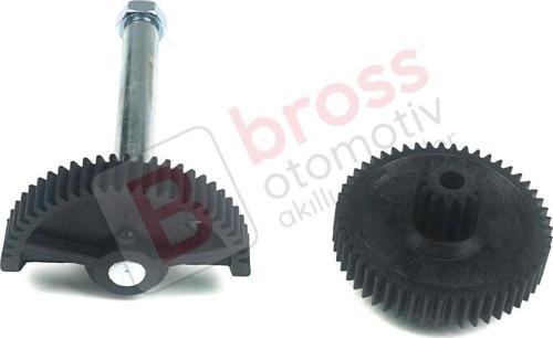 BMW İçin 1 Set 2 Parça Gaz Kelebeği Gövdesi Aktüatör Dişlisi 13627838085