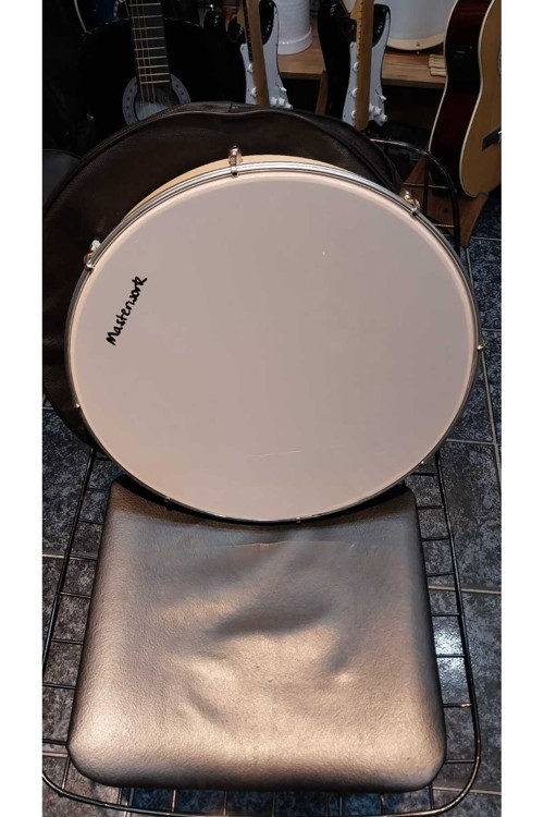 Bendir (Dıştan Ayarlı) 40 Cm Beyaz Kılıflı