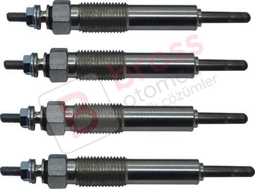 Mitsubishi Canter Rosa 4D30 için 4 Adet Isıtma Bujisi 20.5 Volt ME017010, GJ54MI