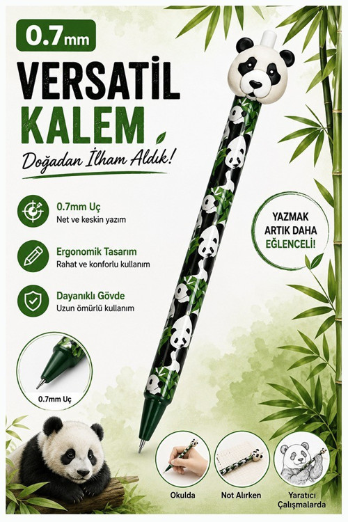 Uçlu Kalem 0.7 mm 1 Adet Fixpoint 4734 0.7mm Uçlu Versatil Mekanik Uçlu Kurşun Kalem Hayvan Figürlü