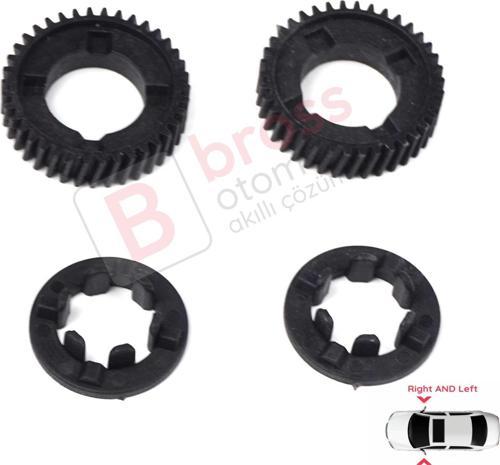 Nissan Qashqai MK2 Murano MK3 Teana MK1 MK2 İçin Yan Dikiz Ayna Katlama Motor Tamir Dişli Seti