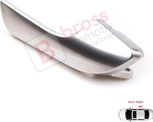 Alfa Romeo Giulietta 940 için İç Kapı Açma Kolu Arka Sağ 156092156 Mat Renk