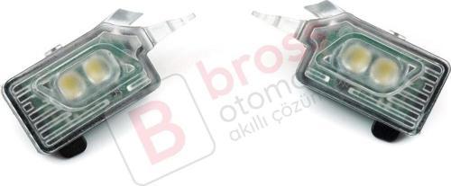 Audi A4 A5 Q5 için Kapı Açma Uyarı Lamba Seti 8W0947133, 8W0947134