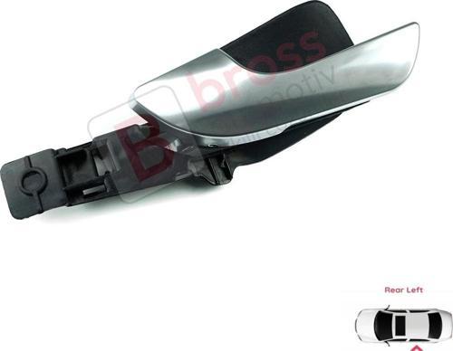 BDP1118 Alfa Romeo Giulietta 940 için İç Kapı Açma Kolu Arka Sol 156092160 Kapaklı