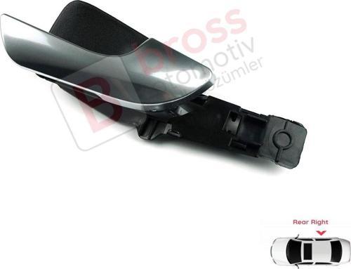 BDP1119 Alfa Romeo Giulietta 940 için İç Kapı Açma Kolu Arka Sağ 156092156 Kapaklı