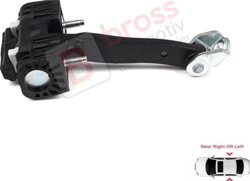 Opel Astra H 4/5 Kapı 2004-2014 için Arka Sağ veya Sol Kapı Gergi Yayı 5160252 13107851