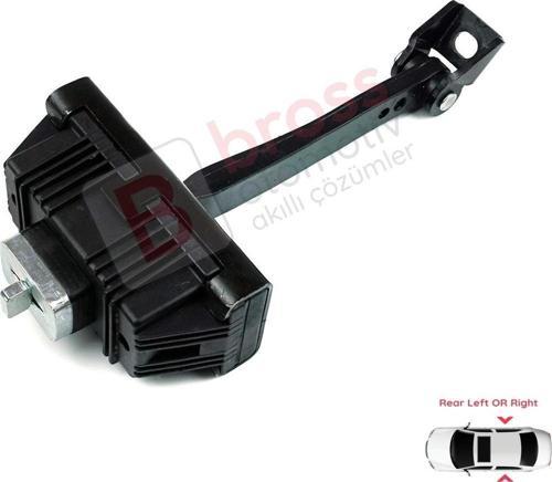 BMW X3 E83 2003-2011 için Arka Sağ veya Sol Kapı Gergisi 41527176802