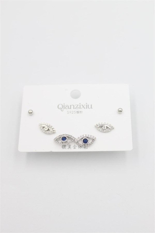 Çoklu Set Küpe - Gümüş