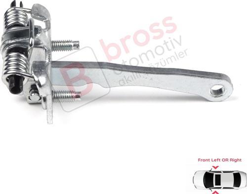 Peugeot 306 1993-2002 İçin Ön Sağ veya Sol Kapı Gergi Yayı 9181.73 