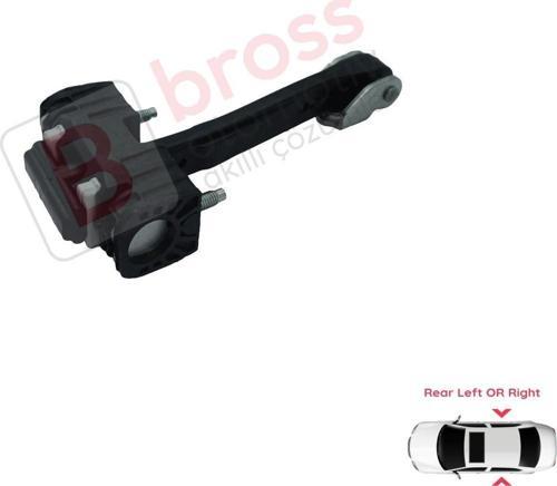 Peugeot 508 MK1 2010-2018 İçin Arka Sağ veya Sol Kapı Gergi Yayı 9670519680