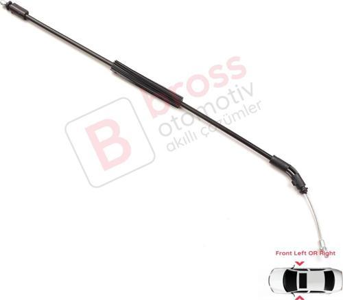 Renault Fluence İçin Ön Dış Kapı Açma Teli 805032702R
