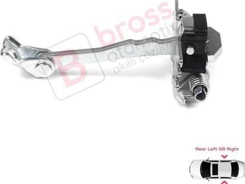 Renault Fluence Megane MK3 4/5 Door İçin Arka Sağ veya Sol Kapı Gergi Yayı 824306303R