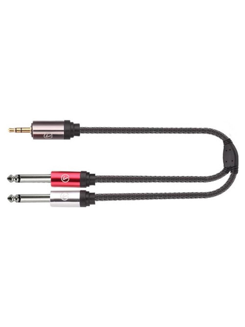 CD8266/5MT 3.5mm Stereo / 2x 6.35MM Mono Kablo (5 Metre)
