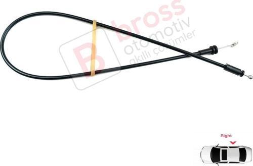 Renault Kangoo MK1 için Sağ Sürgülü Kapı İç Açma Teli 8200182966