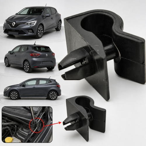 Renault Clio V 2019-2026 BJA/BJX 1.5 dCi K9K Kaput Dayama Demir Klipsi
