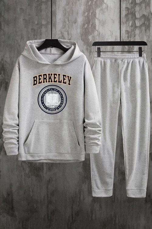 Unisex Berkeley Baskılı Eşofman Takımı