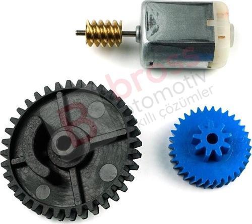 Ford Transit Connect MK1 2002-2013 için Sürücü Kapı Merkezi Kilit Dişli Motor 9T1Z6121813B