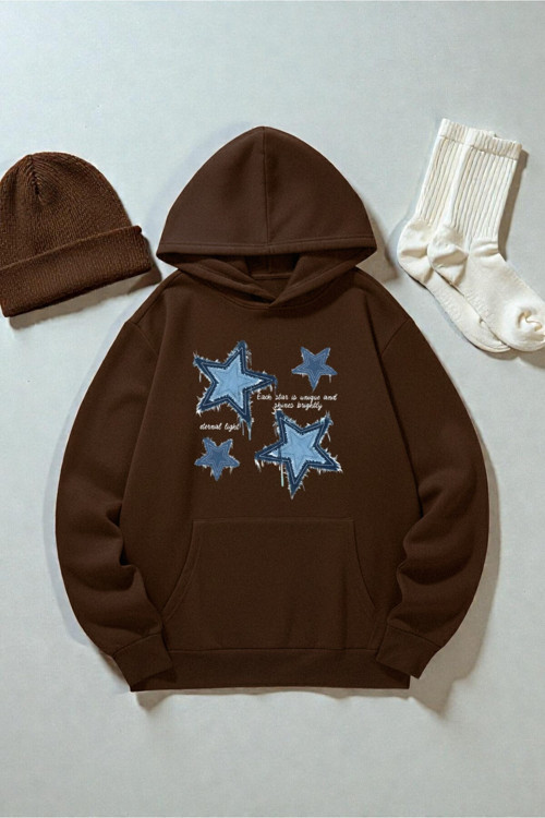 Unisex Eternal Light Baskılı Oversize Sweatshirt