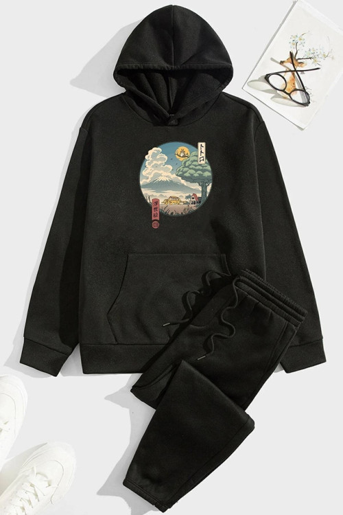 Unisex Neighbor's Ukiyo E Eşofman Takımı