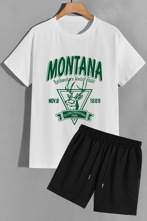 Montana Şort T-shirt Eşofman Takımı
