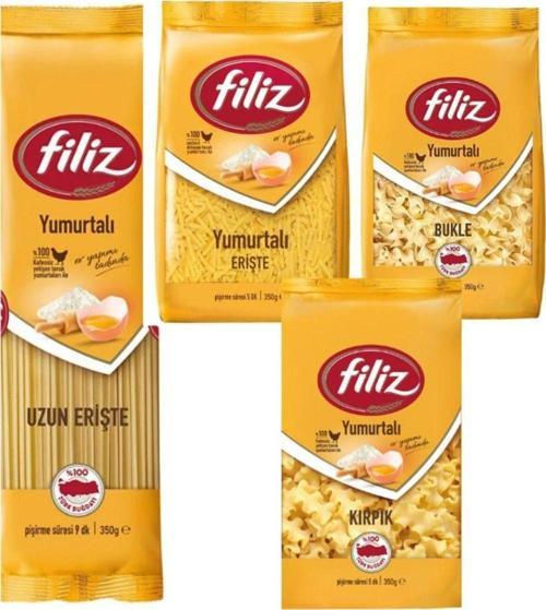 Yumurtalı Makarna 4'lü set