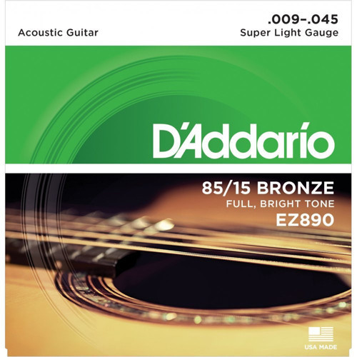 Ez890 Akustik Gitar Teli Super Light 009