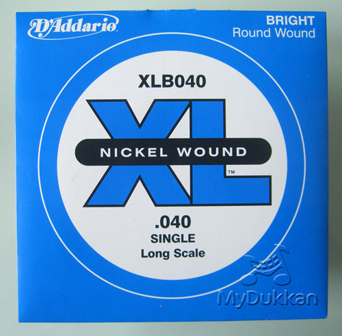 040 Tek Bas Gitar Teli XLB040 Single Long Scale .040